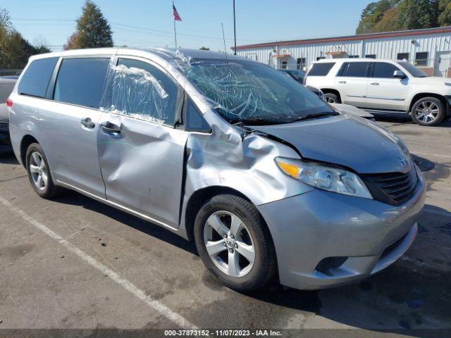 TOYOTA SIENNA 2012 5tdzk3dcxcs257417