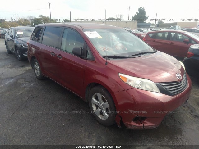 TOYOTA SIENNA 2013 5tdzk3dcxds300185