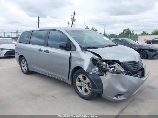 TOYOTA SIENNA 2013 5tdzk3dcxds353842