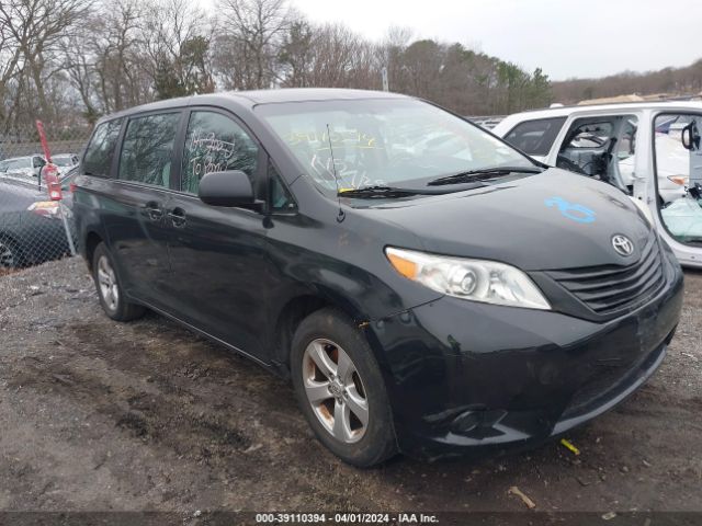 TOYOTA SIENNA 2014 5tdzk3dcxes445308