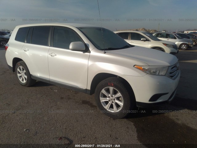 TOYOTA HIGHLANDER 2011 5tdzk3eh0bs028138