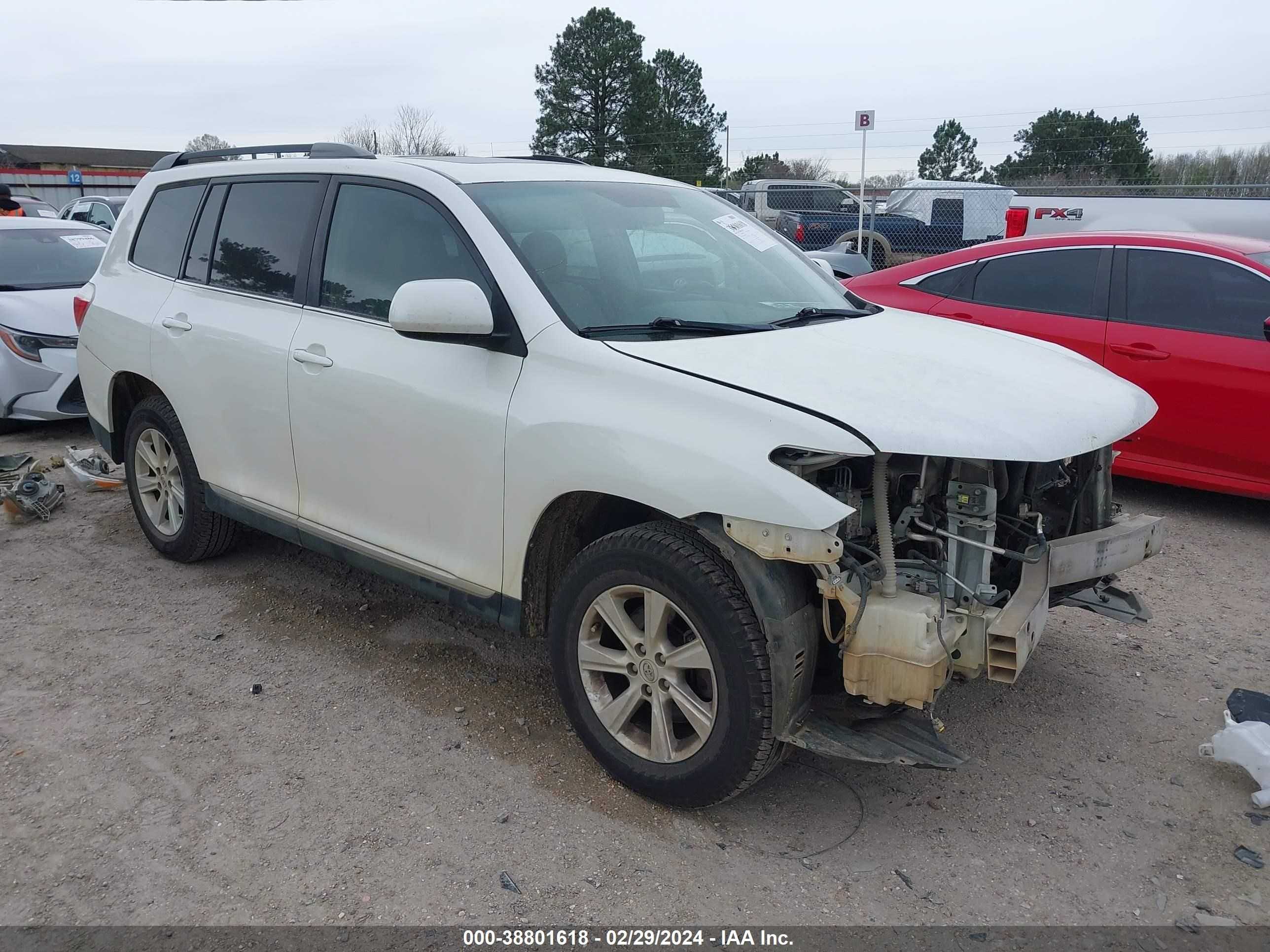 TOYOTA HIGHLANDER 2011 5tdzk3eh0bs029967