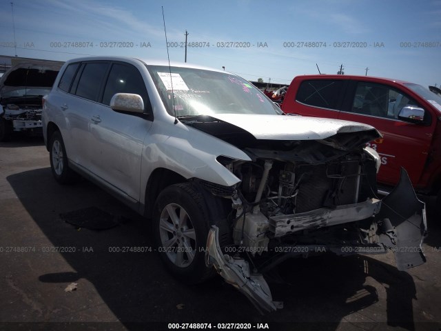 TOYOTA HIGHLANDER 2011 5tdzk3eh0bs032626