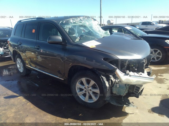 TOYOTA HIGHLANDER 2011 5tdzk3eh0bs037423