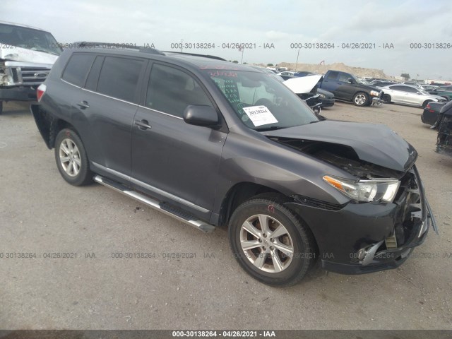 TOYOTA HIGHLANDER 2011 5tdzk3eh0bs037518