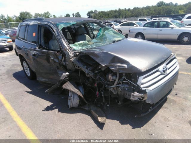 TOYOTA HIGHLANDER 2012 5tdzk3eh0cs052165