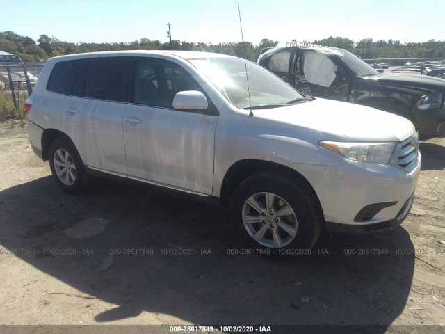 TOYOTA HIGHLANDER 2012 5tdzk3eh0cs055972