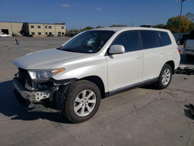 TOYOTA HIGHLANDER 2012 5tdzk3eh0cs060511