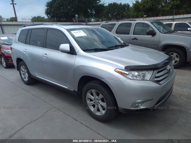 TOYOTA HIGHLANDER 2012 5tdzk3eh0cs061366