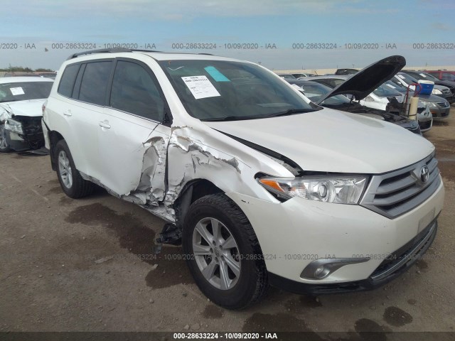 TOYOTA HIGHLANDER 2012 5tdzk3eh0cs063974