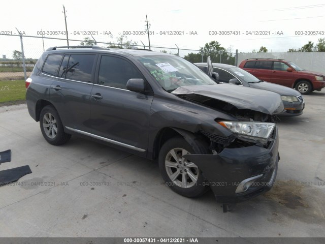 TOYOTA HIGHLANDER 2012 5tdzk3eh0cs068091