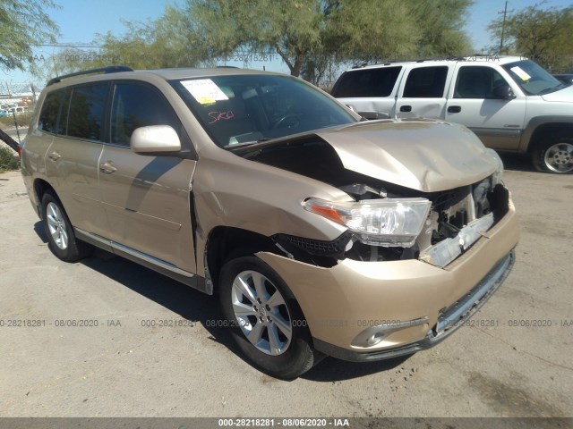 TOYOTA HIGHLANDER 2012 5tdzk3eh0cs072433