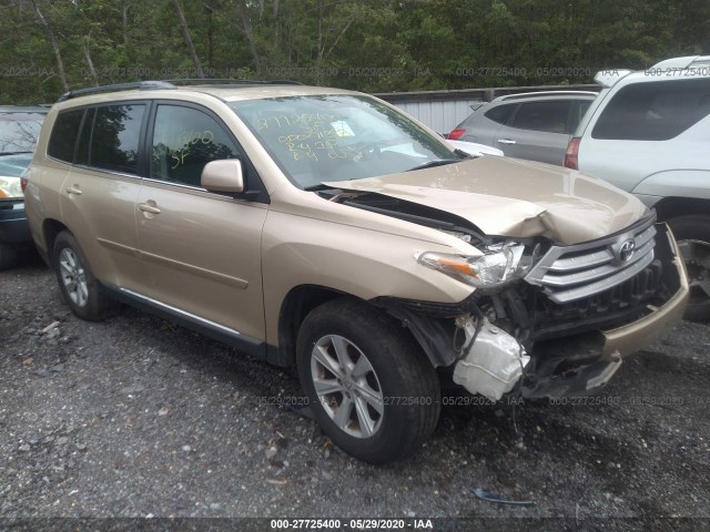 TOYOTA HIGHLANDER 2012 5tdzk3eh0cs076997