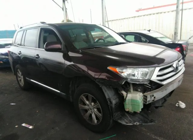 TOYOTA HIGHLANDER 2012 5tdzk3eh0cs083545