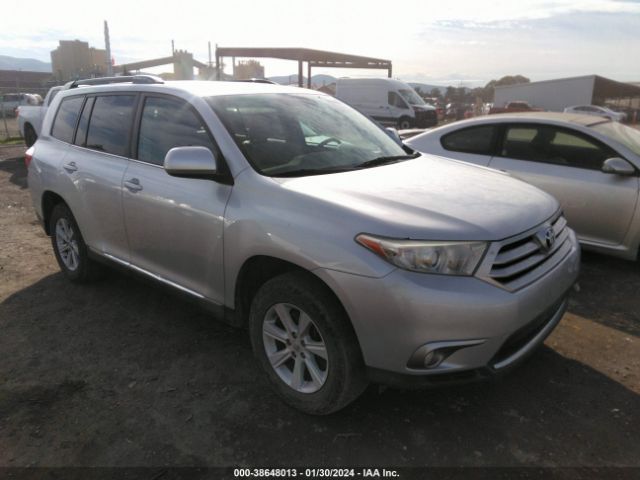 TOYOTA HIGHLANDER 2012 5tdzk3eh0cs086798