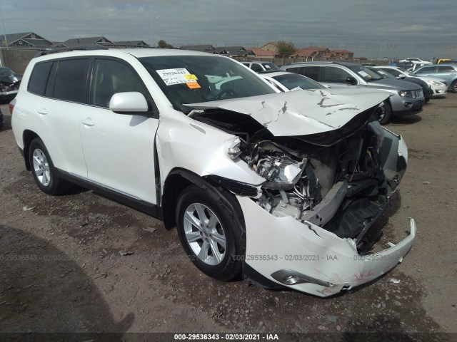 TOYOTA HIGHLANDER 2012 5tdzk3eh0cs088678