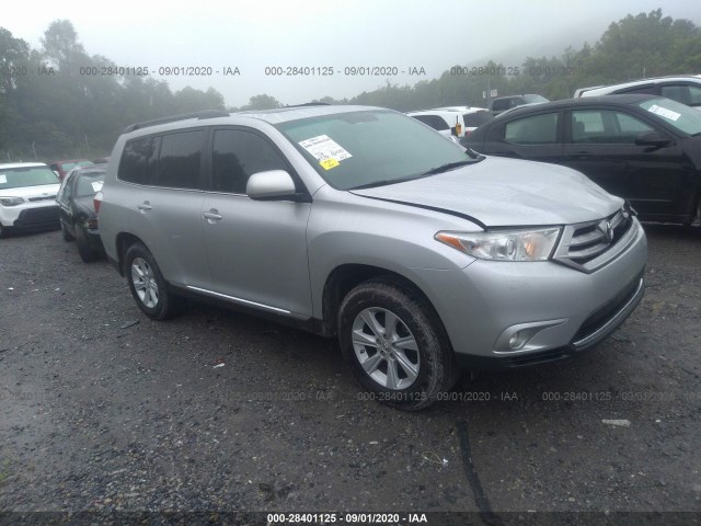 TOYOTA HIGHLANDER 2012 5tdzk3eh0cs089183