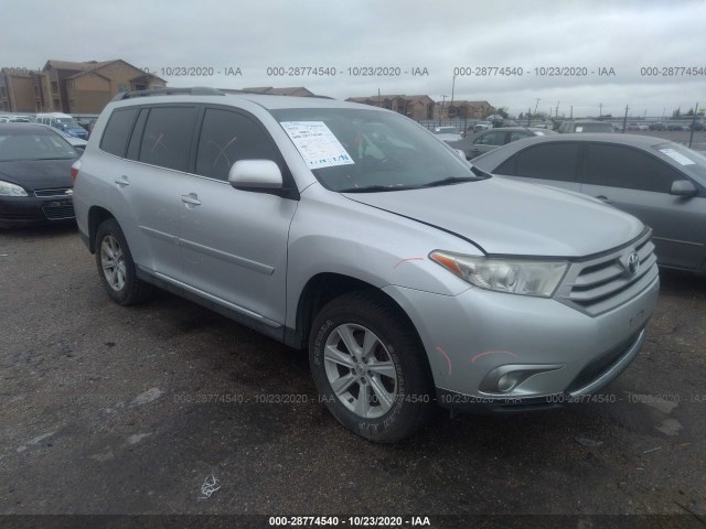 TOYOTA HIGHLANDER 2013 5tdzk3eh0ds091243