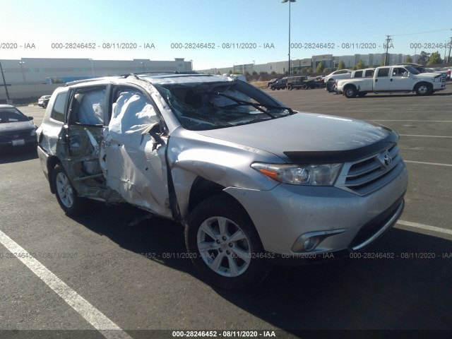 TOYOTA HIGHLANDER 2013 5tdzk3eh0ds092408