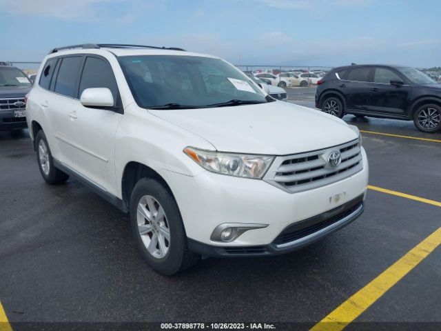 TOYOTA HIGHLANDER 2013 5tdzk3eh0ds098502