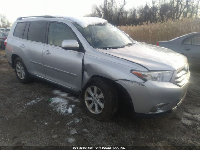 TOYOTA HIGHLANDER 2013 5tdzk3eh0ds099228