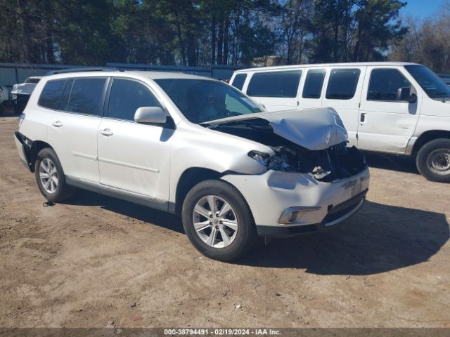 TOYOTA HIGHLANDER 2013 5tdzk3eh0ds114486