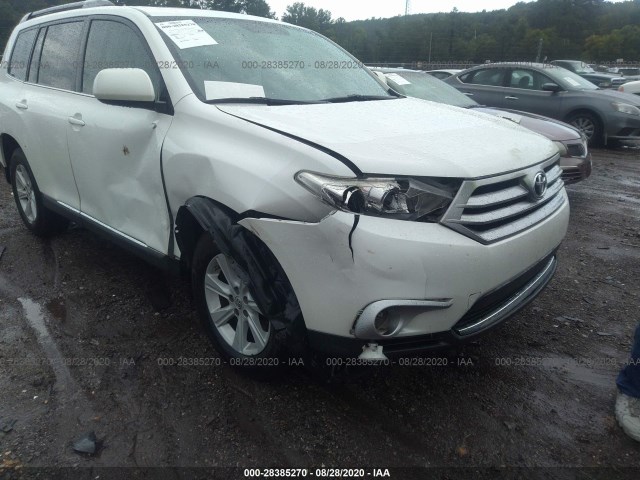 TOYOTA HIGHLANDER 2013 5tdzk3eh0ds124015