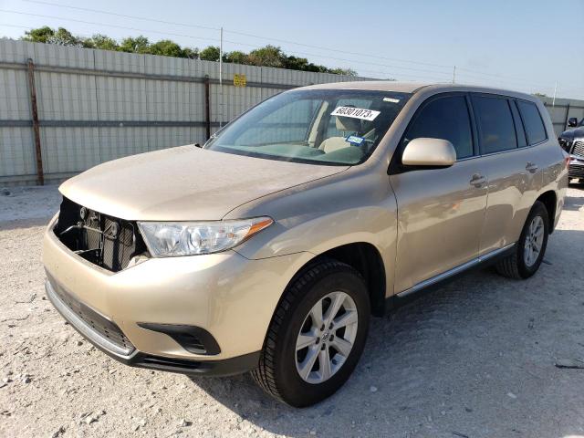 TOYOTA HIGHLANDER 2013 5tdzk3eh0ds127867