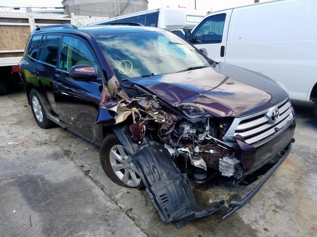 TOYOTA HIGHLANDER 2013 5tdzk3eh0ds128730