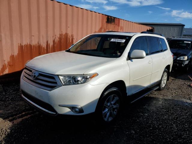 TOYOTA HIGHLANDER 2013 5tdzk3eh0ds132115