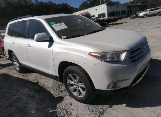 TOYOTA HIGHLANDER 2013 5tdzk3eh0ds133863