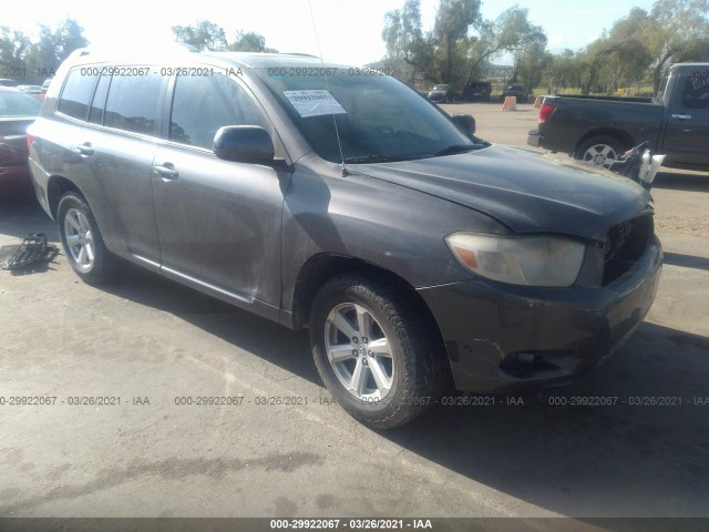 TOYOTA HIGHLANDER 2010 5tdzk3eh1as002663