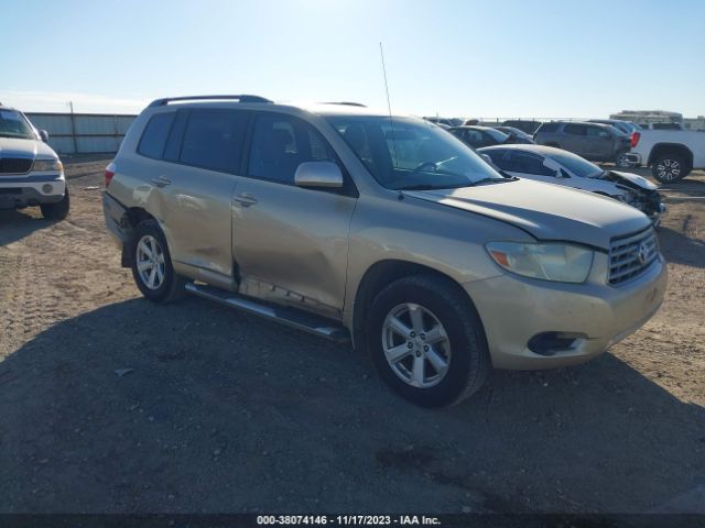 TOYOTA HIGHLANDER 2010 5tdzk3eh1as002985