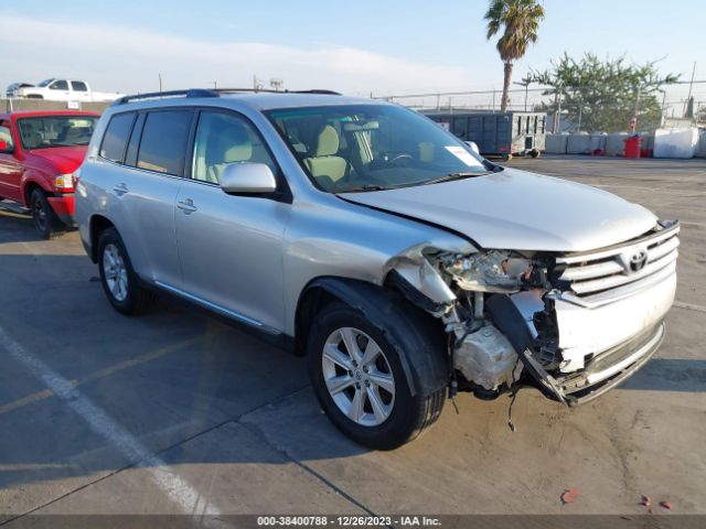 TOYOTA HIGHLANDER 2011 5tdzk3eh1bs036684