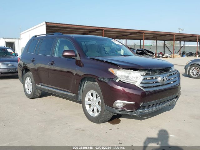 TOYOTA HIGHLANDER 2011 5tdzk3eh1bs037818