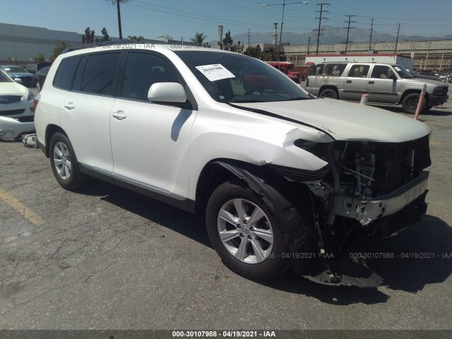 TOYOTA HIGHLANDER 2011 5tdzk3eh1bs039732