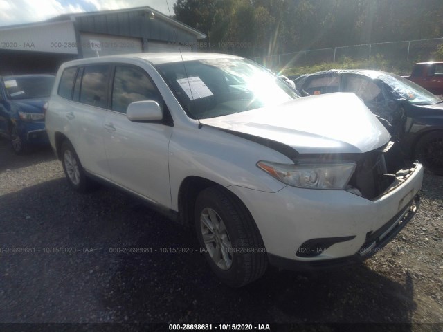 TOYOTA HIGHLANDER 2011 5tdzk3eh1bs040749