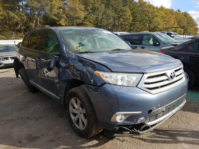 TOYOTA HIGHLANDER 2012 5tdzk3eh1cs058928