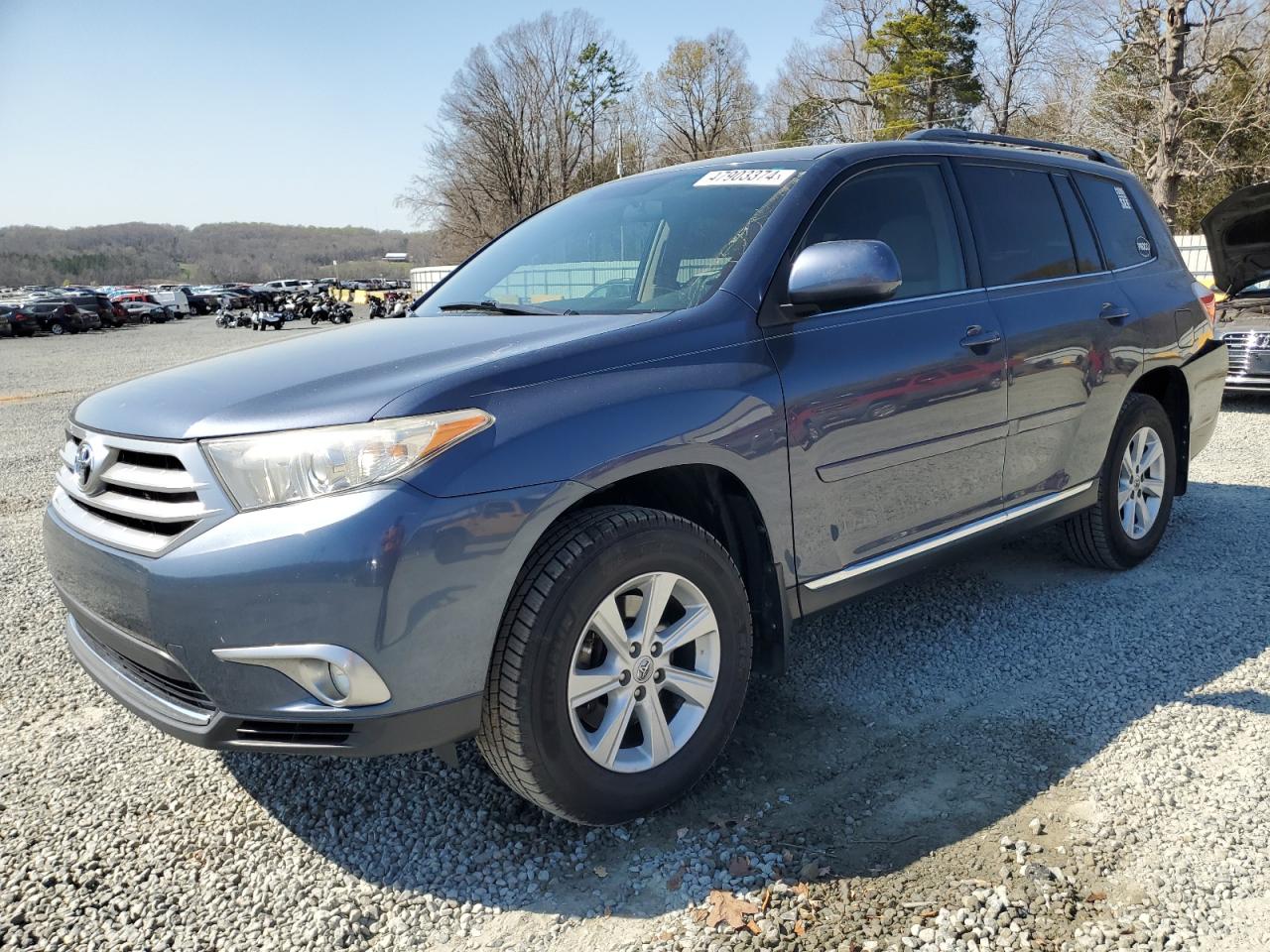 TOYOTA HIGHLANDER 2012 5tdzk3eh1cs059710