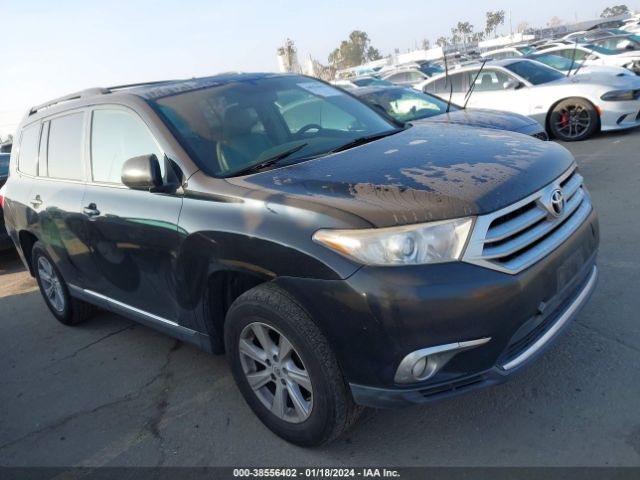 TOYOTA HIGHLANDER 2012 5tdzk3eh1cs060324