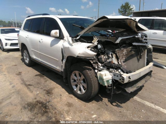 TOYOTA HIGHLANDER 2012 5tdzk3eh1cs062980