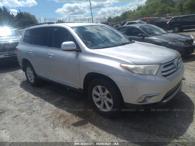 TOYOTA HIGHLANDER 2012 5tdzk3eh1cs064597