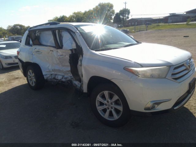 TOYOTA HIGHLANDER 2012 5tdzk3eh1cs066558