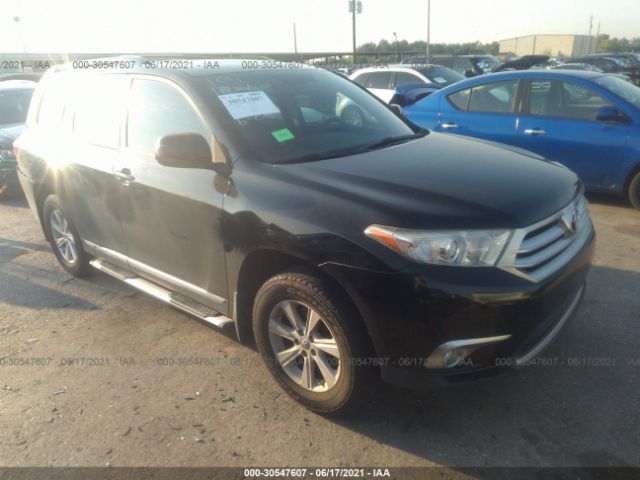 TOYOTA HIGHLANDER 2012 5tdzk3eh1cs068519