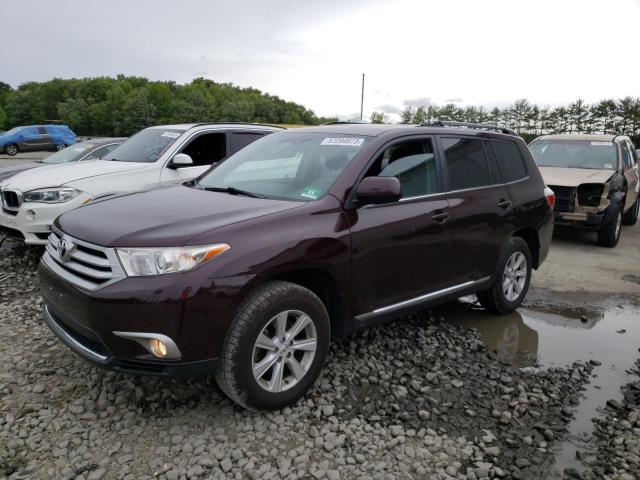 TOYOTA HIGHLANDER 2012 5tdzk3eh1cs072568