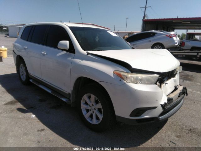 TOYOTA HIGHLANDER 2012 5tdzk3eh1cs073798