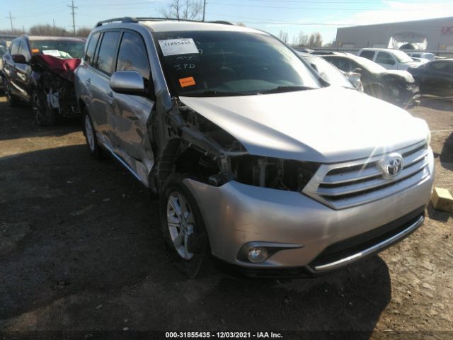 TOYOTA HIGHLANDER 2012 5tdzk3eh1cs077799