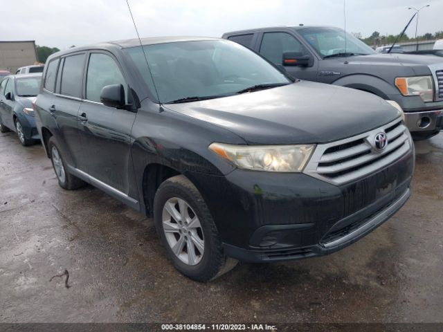 TOYOTA HIGHLANDER 2012 5tdzk3eh1cs080489