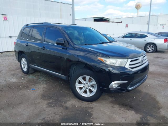 TOYOTA HIGHLANDER 2012 5tdzk3eh1cs086521