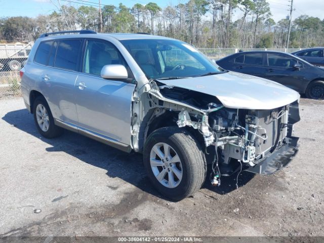 TOYOTA HIGHLANDER 2012 5tdzk3eh1cs088530